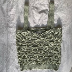 ASTR Knit Square Neck Top NWT